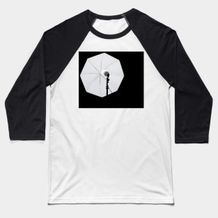 flash umbrella on black Baseball T-Shirt